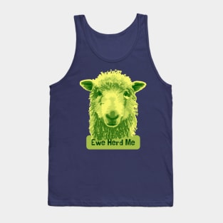 Ewe Herd Me Sheep Tank Top